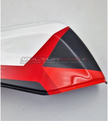 Cubierta de caja de fibra de carbono con nuevo diseño - Ducati Multistrada V4 Pikes Peak 