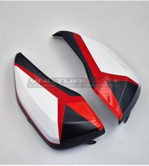 Cover valige in fibra di carbonio design inedito - Ducati Multistrada V4 Pikes Peak 