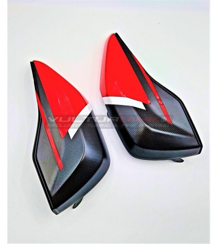 Funda de maletas de fibra de carbono personalizada - Ducati Multistrada V4 / Pikes Peak / Rally