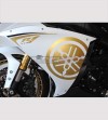 Gold Seite Verkleidung Aufkleber - Yamaha R1 2009/14 