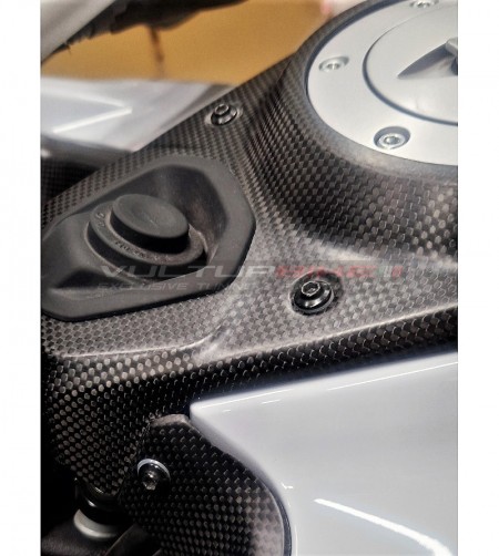 Cover in carbonio per vano portaoggetti - Ducati Multistrada V4 2021 / 2025