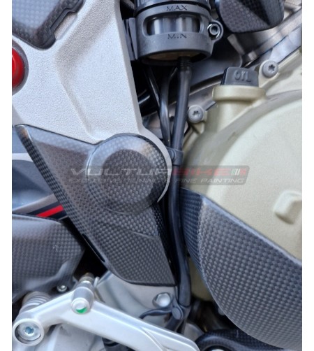 Couvercles inférieurs de cadre en fibre de carbone - Ducati Multistrada V4 