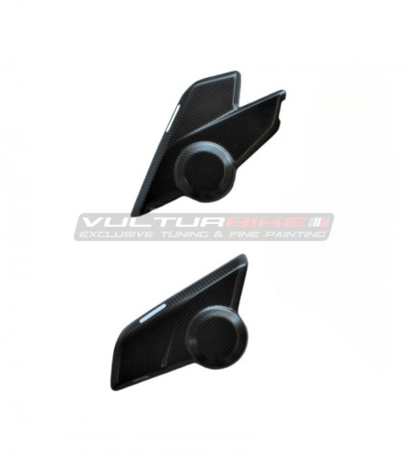 Carbon Fiber Frame Bottom Covers - Ducati Multistrada V4 