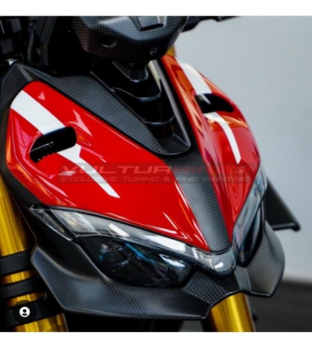 Parabrisas de carbono de diseño personalizado - Ducati Streetfighter V4 / V4S / V2