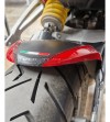 Parafango posteriore carbonio personalizzato con paracatena - Ducati Multistrada V4 / Rally 