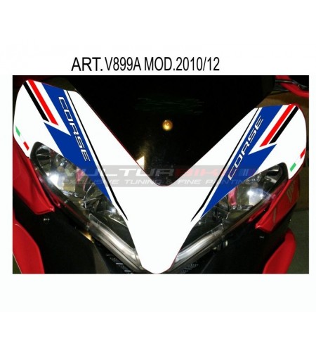 Pegatina parabrisas de color - Ducati Multistrada 1200 2010 / 2014 