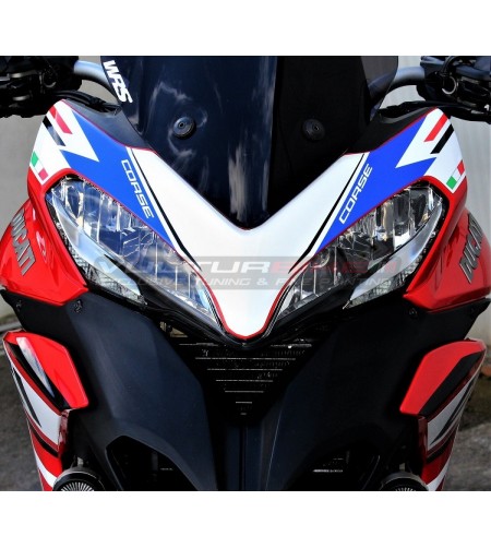 Autocollant de couleur pour bulle - Ducati Multistrada 1200 2010 / 2014 