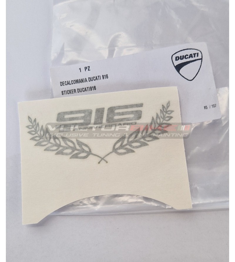 Calcomanía original Ducati 916 25 Aniversario Panigale v4 Fogarty