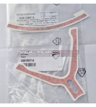 Décalcomanies de roue arrière d’origine Ducati Monster 1200S