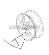 Decalcomanie originali ruota posteriore Ducati Monster 1200S