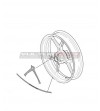 Original front wheel decals Ducati Monster 1200S