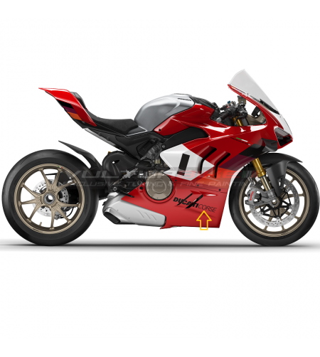 Décalcomanies d’origine Ducati Corse pour Panigale V4 carénages inférieure