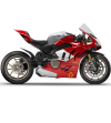 Décalcomanies d’origine Ducati Corse pour Panigale V4 carénages inférieure