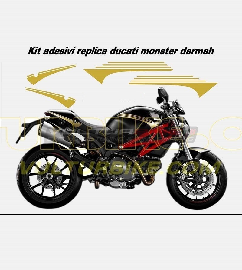 Darmah Look Aufkleber-Set - Ducati Monster 