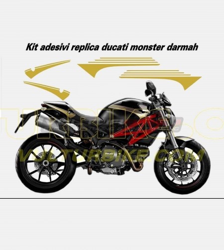 Stickers kit S Darmah Look - Ducati Monster 