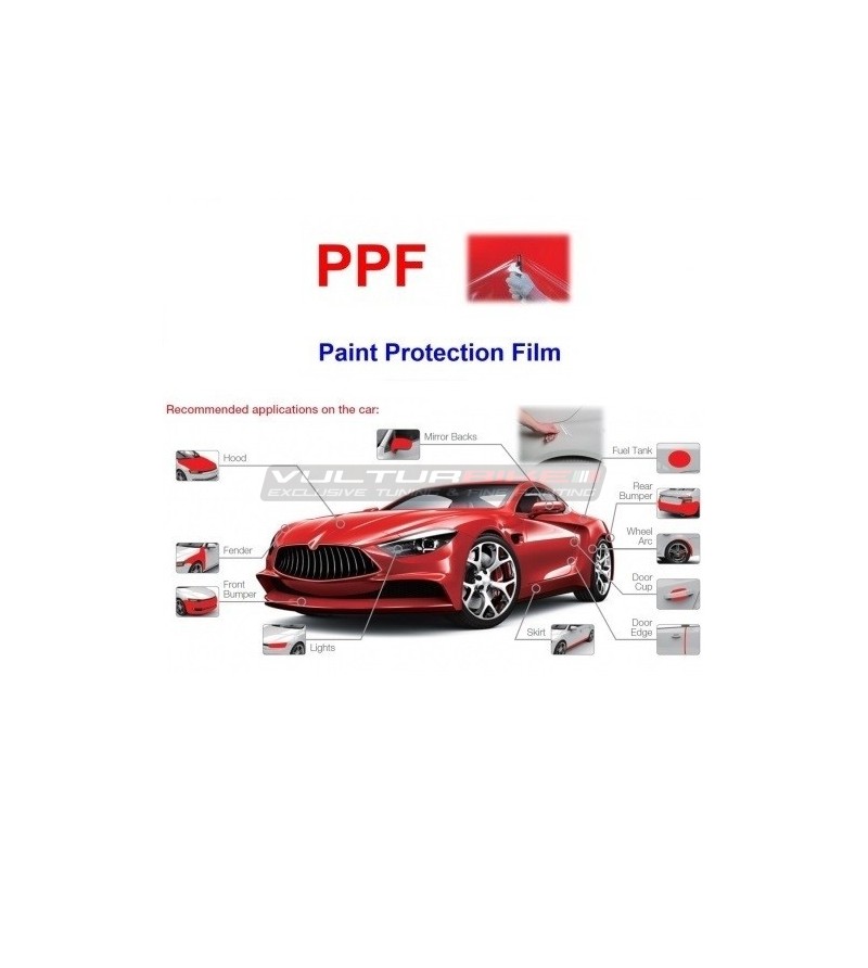 Film protecteur PPF auto-cicatrisant
