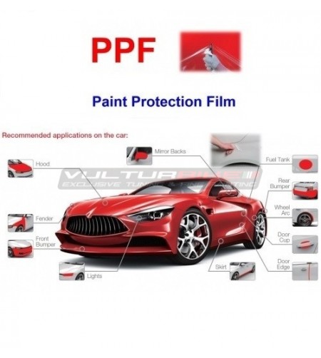 Película protectora PPF autorreparable