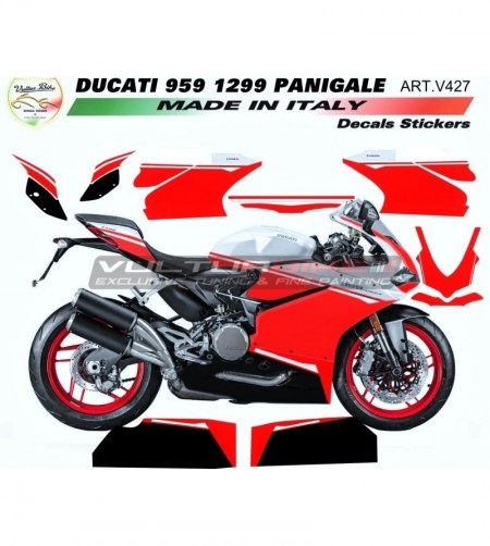 Personalisiertes Jubiläums-Design-Aufkleber-Set - Ducati Panigale 1299/959