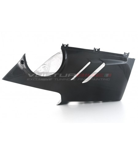 Réservoir en fibre de carbone pour échappement d’origine - Ducati Panigale V4 / V4S