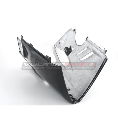 Vasca in carbonio per slipon / scarico completo - Ducati Panigale V4 / V4S 