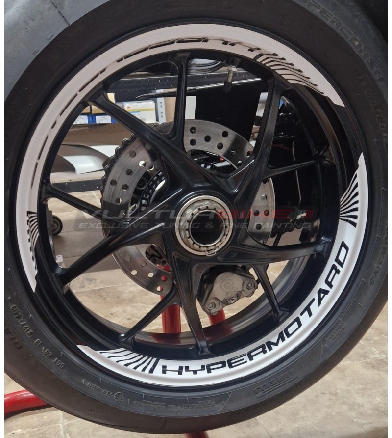 Aufkleber-Set für Wide-End-Räder - Ducati Hypermotard 
