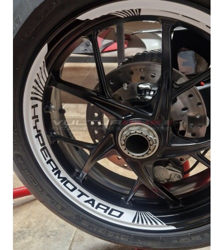 Kit d’autocollants pour roues larges - Ducati Hypermotard 