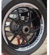 Stickers kit for wide-end wheels - Ducati Hypermotard 