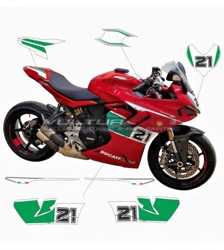 Troy Bayliss Kit d’autocollants design - Ducati Supersport 950