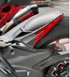Garde-boue arrière en carbone version custom - Ducati Multistrada V4 Pikes Peak 