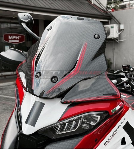 Custom Design Carbon Fairing - Ducati Multistrada PikesPeak 