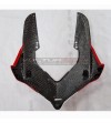 Custom design carbon windshield compatible with Ducati Panigale V4