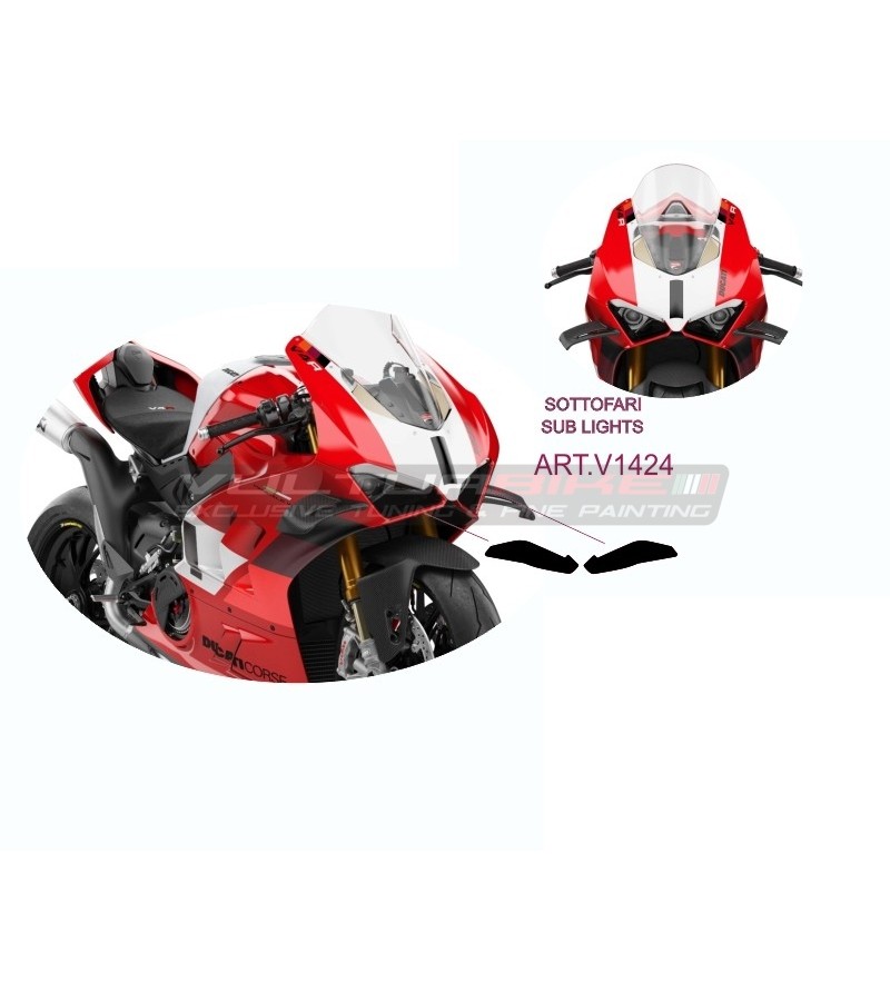 Adesivi per carene sottofaro - Ducati Panigale V4 / V2