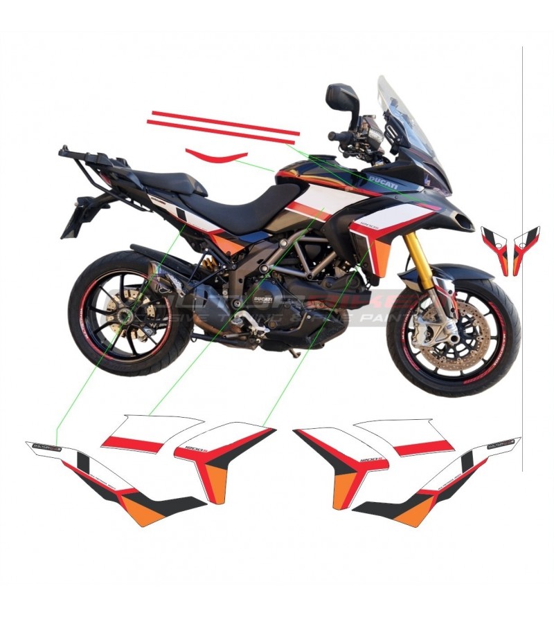 Kundenspezifische Grafiken für Ducati Multistrada 1200 2010 / 2014