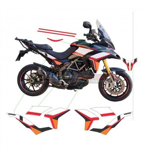 Graphiques personnalisés pour Ducati Multistrada 1200 2010 / 2014