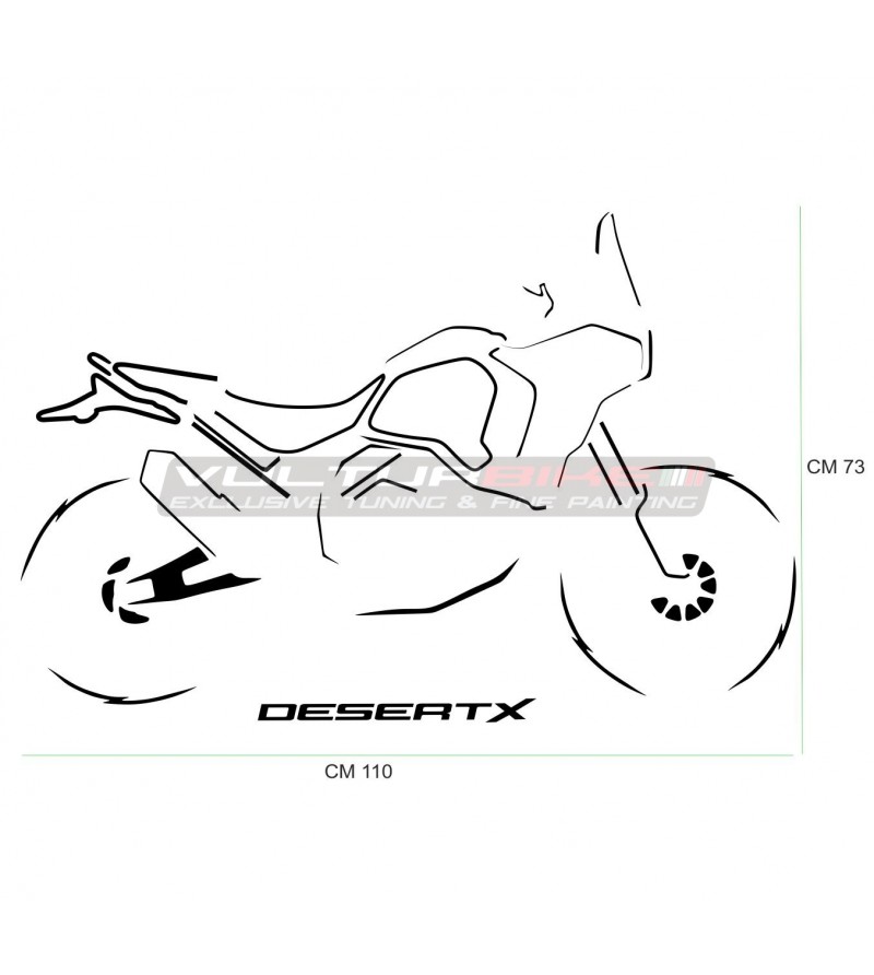 Vinilo de pared - Ducati DesertX 