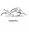 Sticker mural - Ducati Diavel 