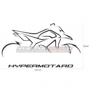 Adesivo da parete - Ducati Hypermotard 