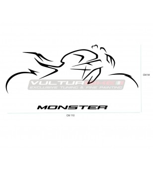 Adesivo da parete - Ducati Monster