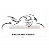 Adesivo da parete - Ducati Monster