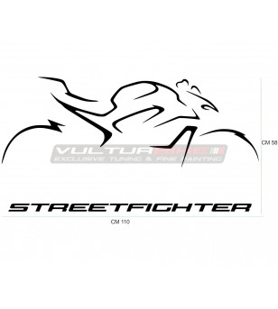 Wall sticker - Ducati Streetfighter 