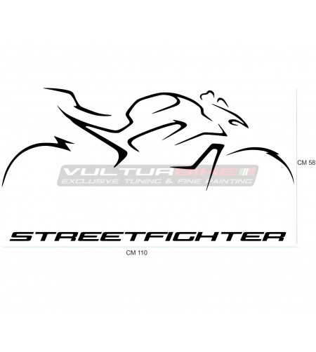Sticker mural - Ducati Streetfighter 