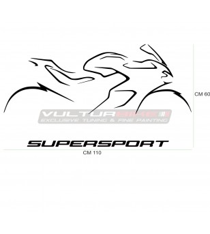 Vinilo de pared - Ducati Supersport 