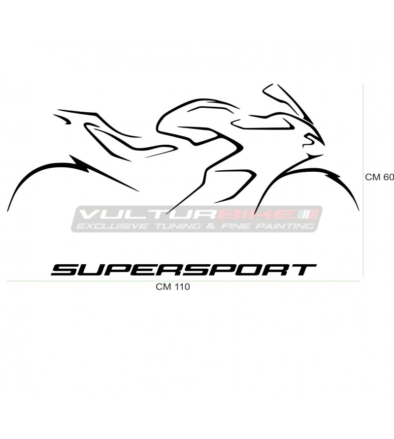Adesivo da parete - Ducati Supersport 