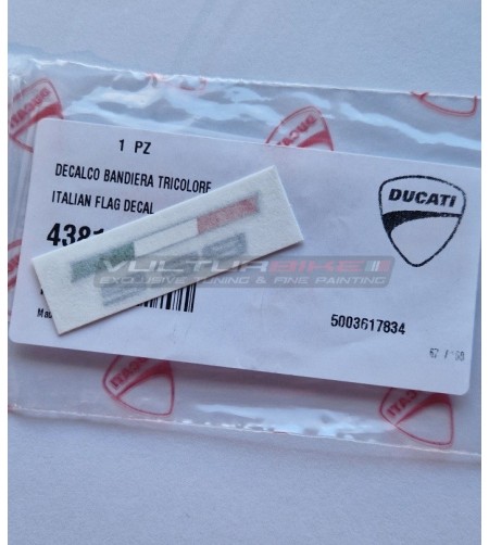 Decalcomania originale bandiera tricolore Ducati Hypermotard 939 