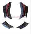 Cover in carbonio design personalizzato per alette - Ducati Multistrada V4 / Rally 