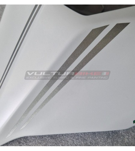 Kit autocollants 2 bandes - queue Ducati Panigale / Streetfighter V4 / V4S / V2 / SP