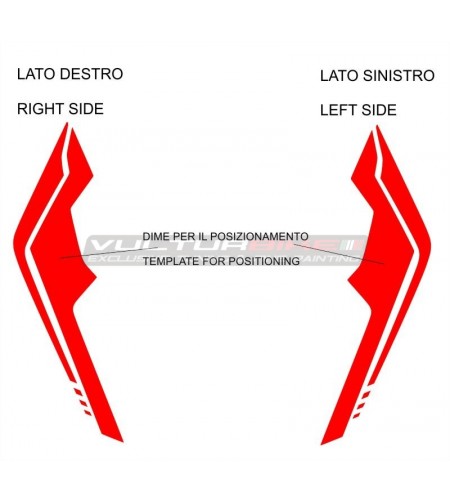 Adhesive profiles for windshield - Ducati Panigale V4 / V4S / V4R