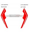 Adhesive profiles for windshield - Ducati Panigale V4 / V4S / V4R
