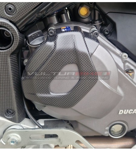 Protezione carter frizione in carbonio per Ducati DesertX