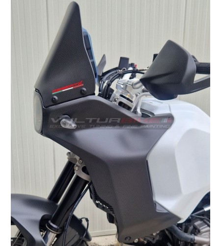 Coppia di carene laterali in carbonio per Ducati DesertX